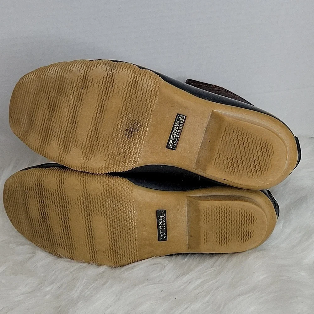 SPERRY TOPSIDER Duck Boots With Side Zipper Women's‎ Size 7